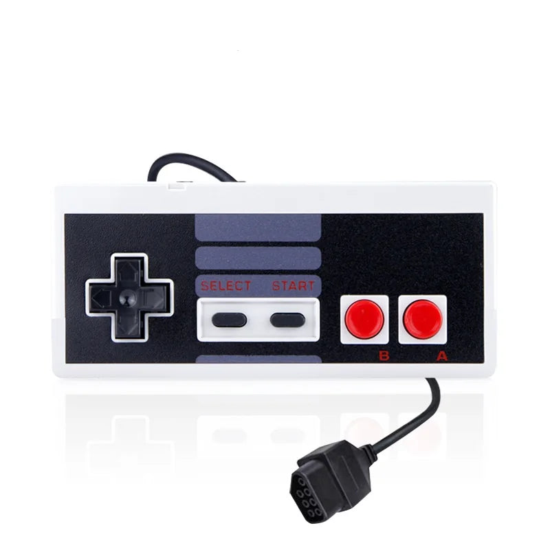 6FT Classic Controller Gaming Joystick Joypad for NES Console Compatible with NTSC And PAL System Classic Style