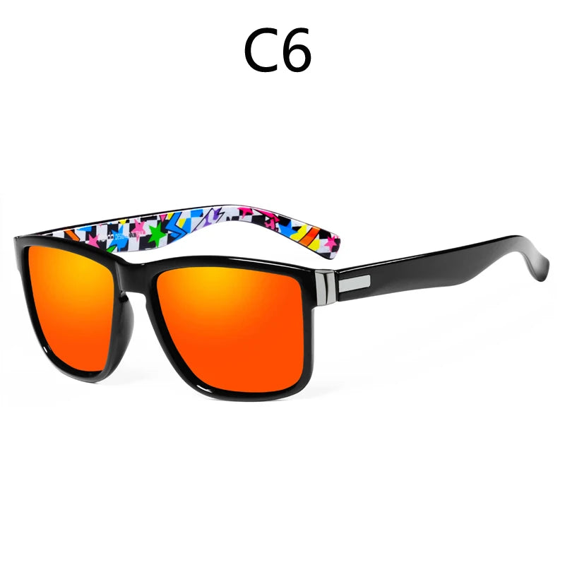 M plus Polarized Sunglasses Men Driving Sun glasses Square Glasses For Men High Quality UV400 Shades Eyewear