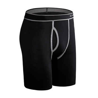 SRBONITOS Long Boxer For Men Underwear High Quality Cotton Men's Panties Man Underpants Boxershorts Shorts Sexy