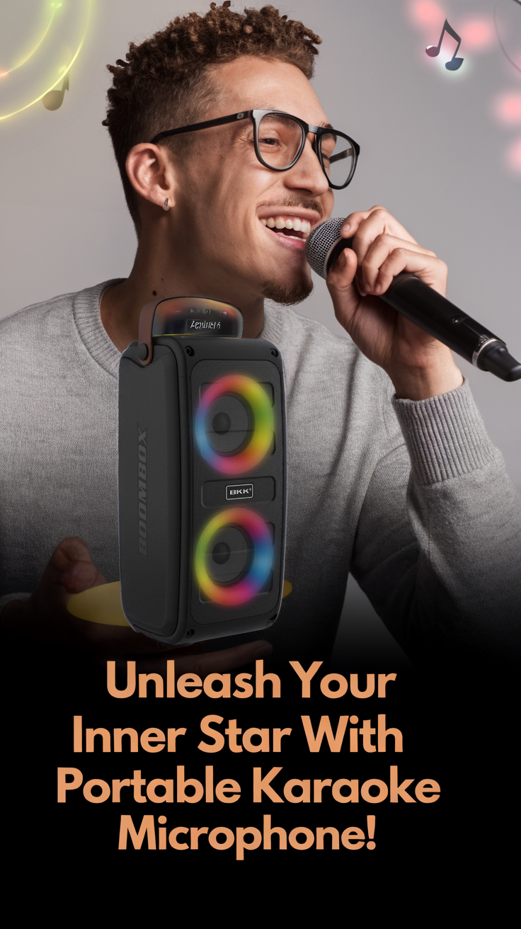 Portable Bluetooth Speaker Color Light Speaker