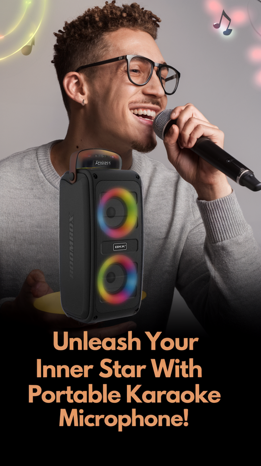 Portable Bluetooth Speaker Color Light Speaker