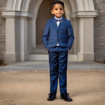 HANDSOME DARK BLUE Children's Suit FOR Boys