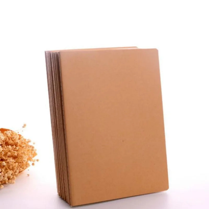 Cowhide Paper Sketchbook Notebook Journal Cute Paper Weekly Planner Accessories Stationery Diary Agenda Travel 01623