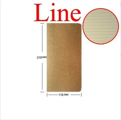 Cowhide Paper Sketchbook Notebook Journal Cute Paper Weekly Planner Accessories Stationery Diary Agenda Travel 01623