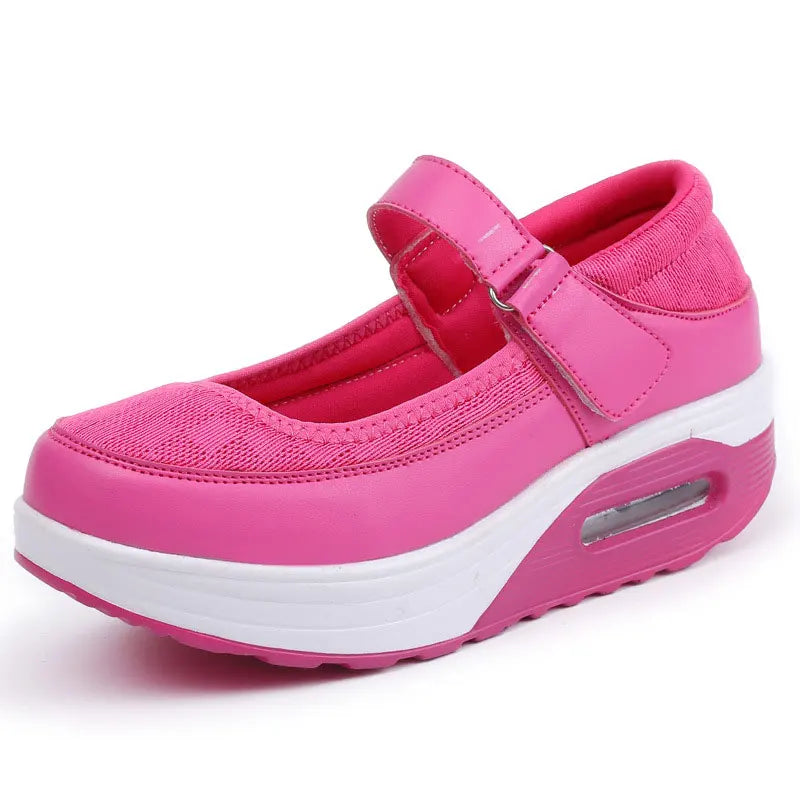 Big Size Flat Platform Shoes Woman Spring Summer Ladies Height Increasing Shoes Women Casual Platform Sneakers 35-42 WSH3298