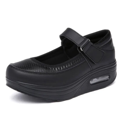 Big Size Flat Platform Shoes Woman Spring Summer Ladies Height Increasing Shoes Women Casual Platform Sneakers 35-42 WSH3298