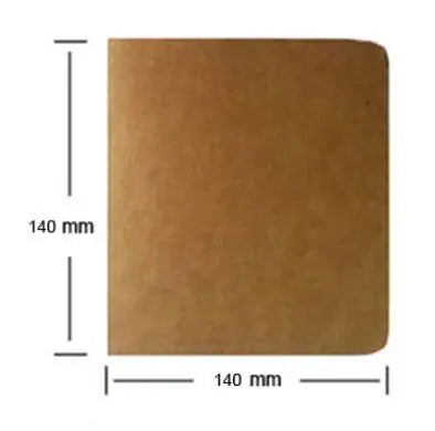 Cowhide Paper Sketchbook Notebook Journal Cute Paper Weekly Planner Accessories Stationery Diary Agenda Travel 01623