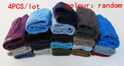 4Pcs/lot cheapest 100% Cotton Mens Briefs  Plus Size Men Underwear Panties 4XL/5XL/6XL Men's Breathable Panties