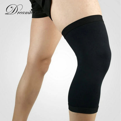 1pc Soft Sports Knee Pads Breathable Kneeling Compression Elastic Fitness Cycling Basketball Leg Sleeve Knee Support Guard Brace