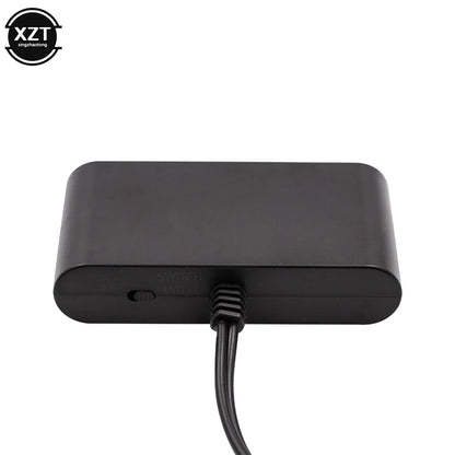 4 Ports GC Controllers USB Adapter Gamecube Controller Adapter Fit for Nintend Switch Wii u / PC Console Support Dropshipping