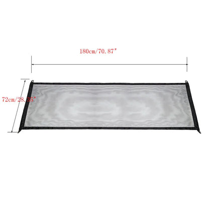 Pet Dog Fences Gate Folding Safety Pet Isolated Network Playpen For Dog Cat Baby Isolated Home Door Fence Cage Pet Accessories
