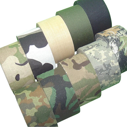 5M Outdoor Camouflage Tape WRAP Hunting Waterproof Self Adhesive Camo