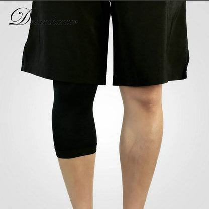 1pc Soft Sports Knee Pads Breathable Kneeling Compression Elastic Fitness Cycling Basketball Leg Sleeve Knee Support Guard Brace