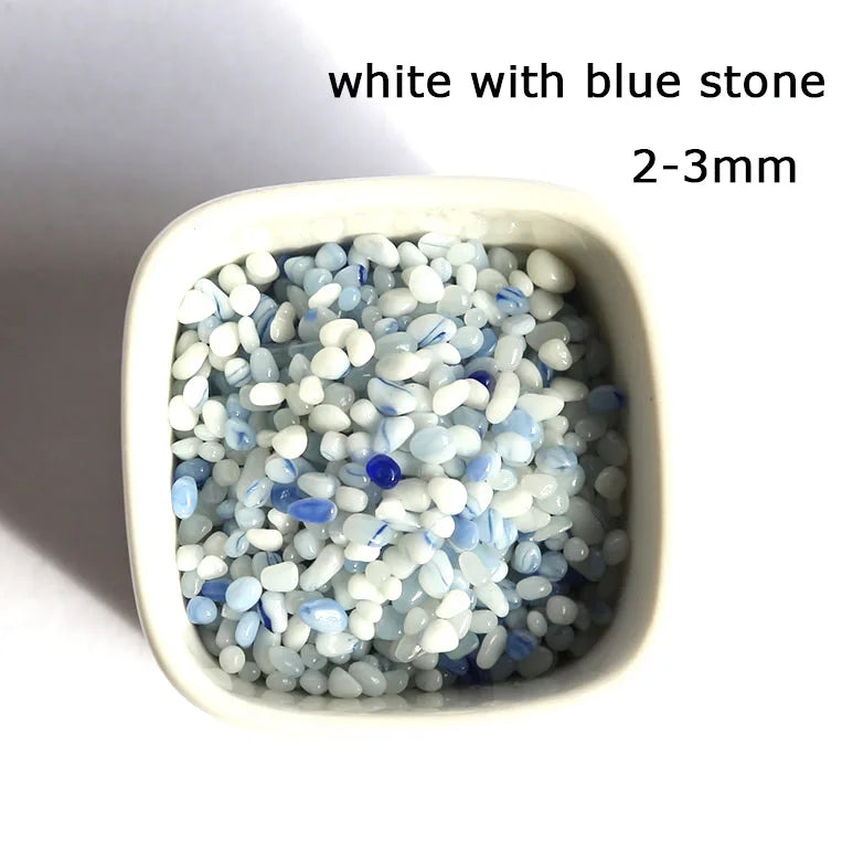 Micro Landscape Garden Decoration Sand Aquarium Water Fountain Mini Stone Miniatures Terrarium Ornament DIY Pebble Rock