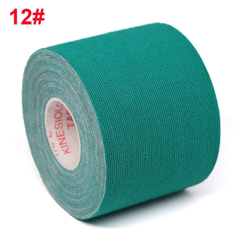 5m Kinesiology Wrap Tape Muscle Pain Relief Waterproof Sports Recovery Athletic Tape Strapping For Tennis Knee Finger Wrist