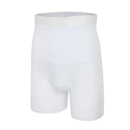Men Tummy Control Shorts High Waist Slimming Underwear Body Shaper Invisable Belly Girdle Boxer Briefs Abdomen Control Panties