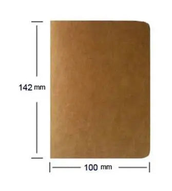 Cowhide Paper Sketchbook Notebook Journal Cute Paper Weekly Planner Accessories Stationery Diary Agenda Travel 01623