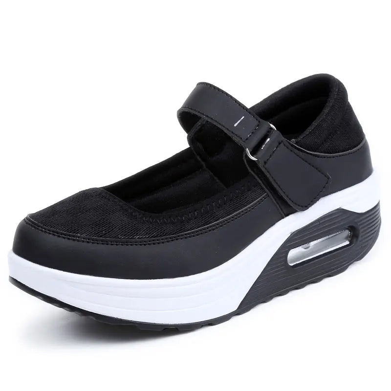 Big Size Flat Platform Shoes Woman Spring Summer Ladies Height Increasing Shoes Women Casual Platform Sneakers 35-42 WSH3298