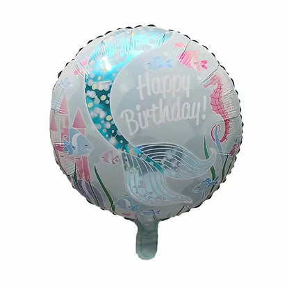 10pcs 18inch Happy Birthday Balloons Baby Shower Balloon Happy Birthday Party Decoration Foil Globos