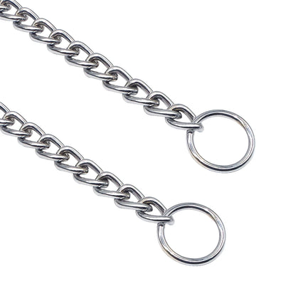 Personalized Pet Dog Chain Choke Collar Pets Training Engraved ID Slip Collars Choker For Medium Large Dogs Pitbull Pug Bulldog
