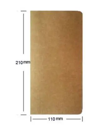 Cowhide Paper Sketchbook Notebook Journal Cute Paper Weekly Planner Accessories Stationery Diary Agenda Travel 01623