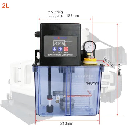 1.5L/2L Lubricant Pump Fully Automatic Fine-carved Injection Molding Machine Volume Discharge Lubricant Pump CNC Bed Gear