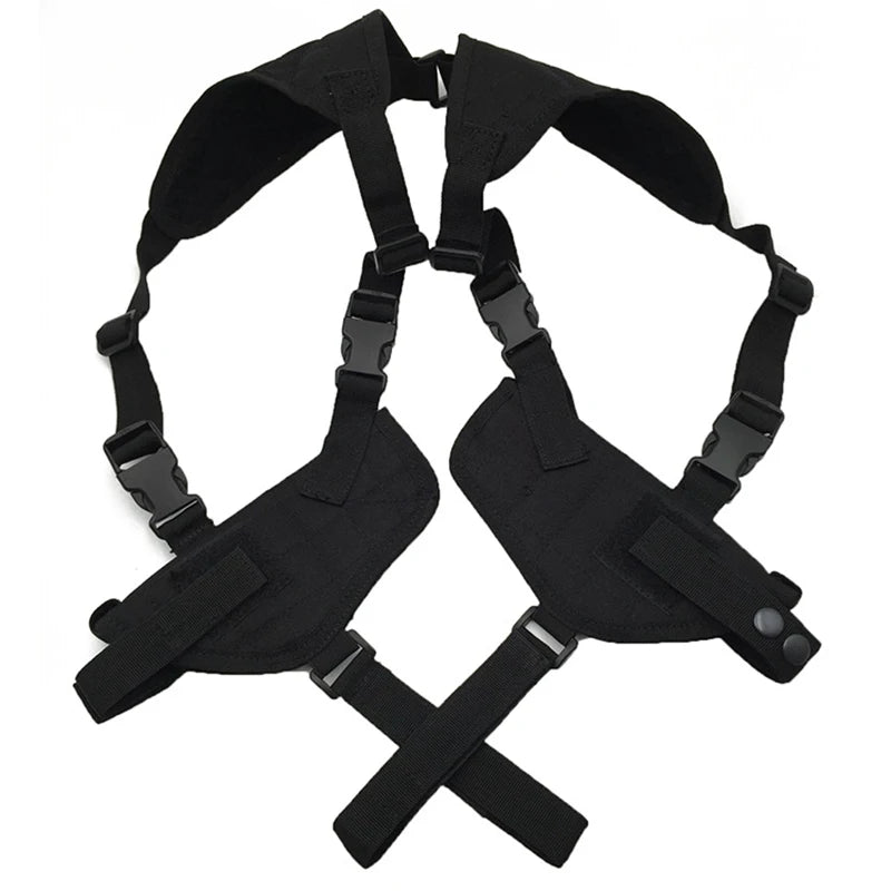 Left Right Hand Tactical Nylon Gun Holster Universal Pistol Gun Carry Pouch Concealed Shoulder Holster G17 M9 Gun