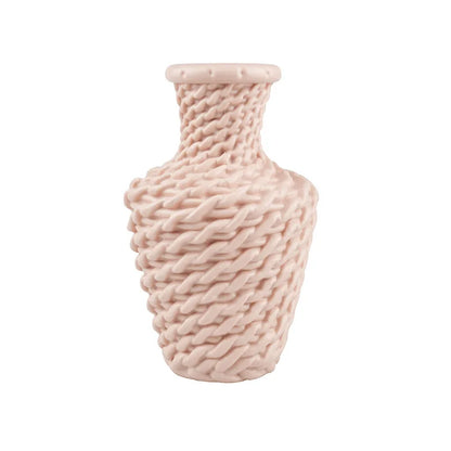 Plastic Flower Vases Home Decor Anti-ceramic Vases Unbreakable Imitation Arrangement European Wedding Modern Decorations Basket
