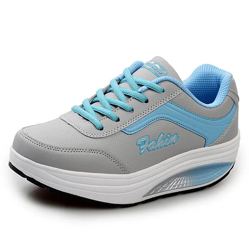 Women Sneakers Autumn Lace Up Vulcanized Shoes Woman Casual Platform Sneaker Women Summer Breathable Mesh Shoes Footwear WSH3779