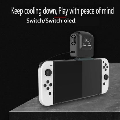 Console External Cooler Fans USB Power Turbo Temperature Cooler Fan for Nintendo Switch OLED Game Heatsink Radiator Accessories