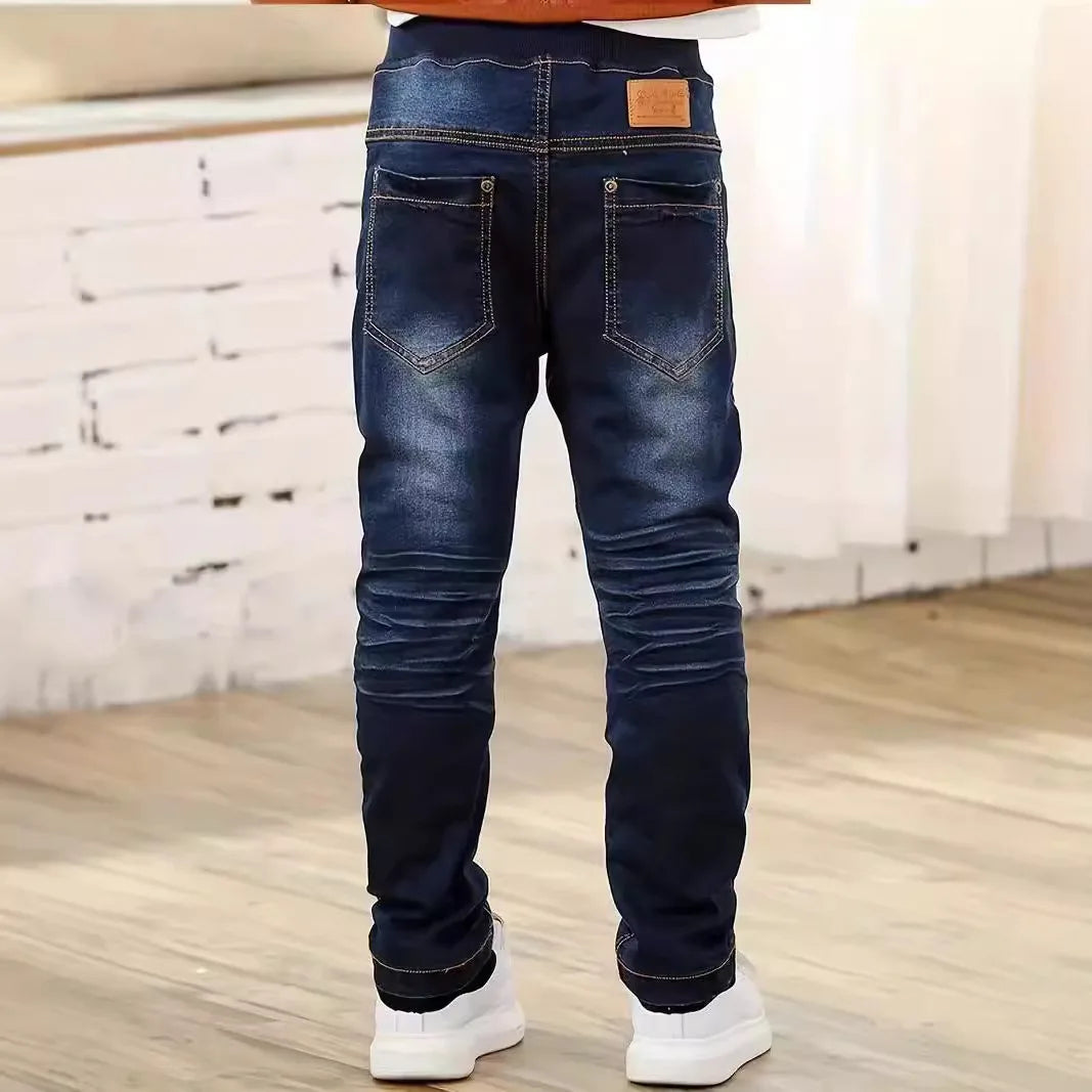 Custom  Boys' Jeans Bulk Order, Multiple Colors, 7-Day Sample | In-Stock at Overseas Warehouse| Clearance Discount Price