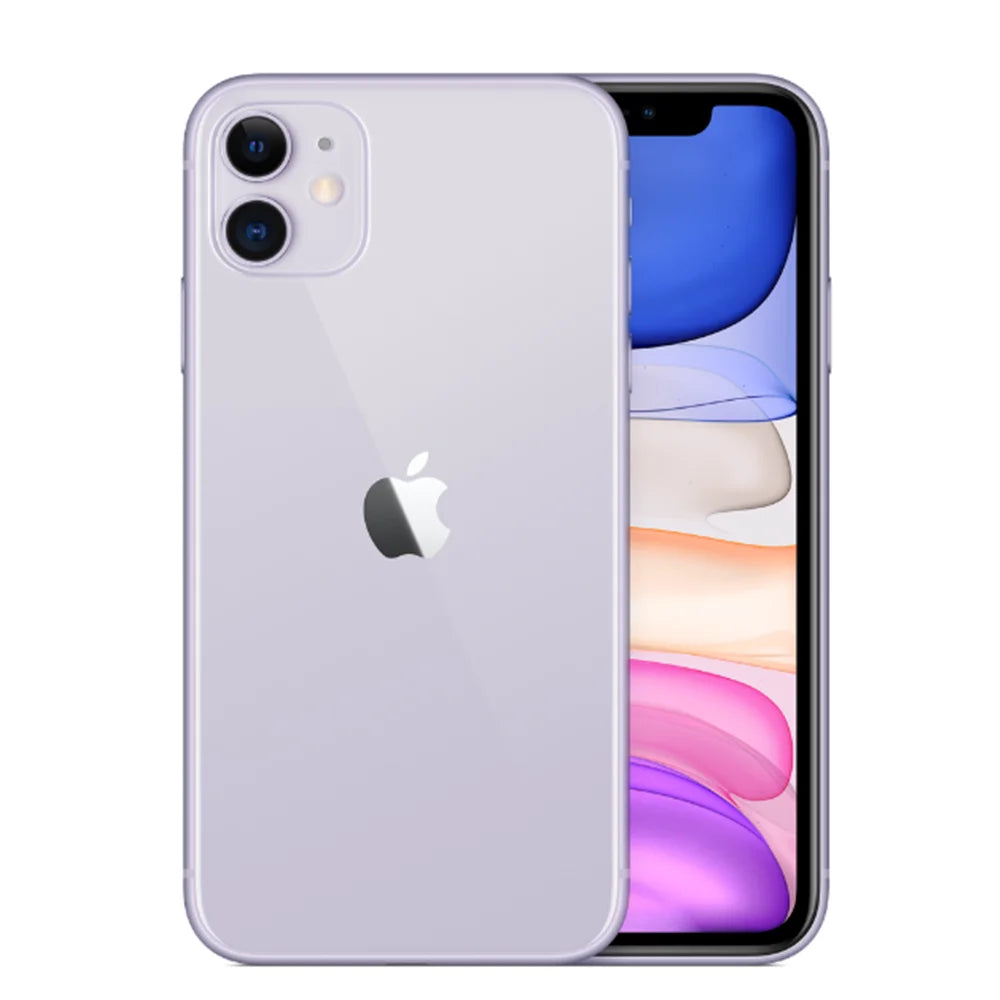 Apple iPhone 11 64/128/256GB ROM 6.1" Original Liquid Retina IPS LCD Face ID A13 IOS Genuine iPhone11 Unlocked 4G LTE Cellphone