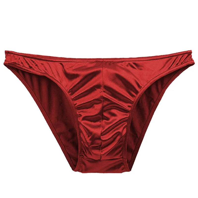 Men's Panties Couple Underwear Men Large Size Pant  Gay Comfortable Sexy Underpants High Quality Briefs Satin Silky Multicolor