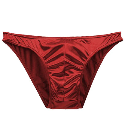 Men's Panties Couple Underwear Men Large Size Pant  Gay Comfortable Sexy Underpants High Quality Briefs Satin Silky Multicolor