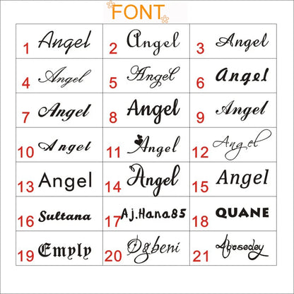 Personalized Custom 1- 9 Names Necklace Stianless Steel Customized Couple Kids Name Necklace Family Members Name Jewelry Gift