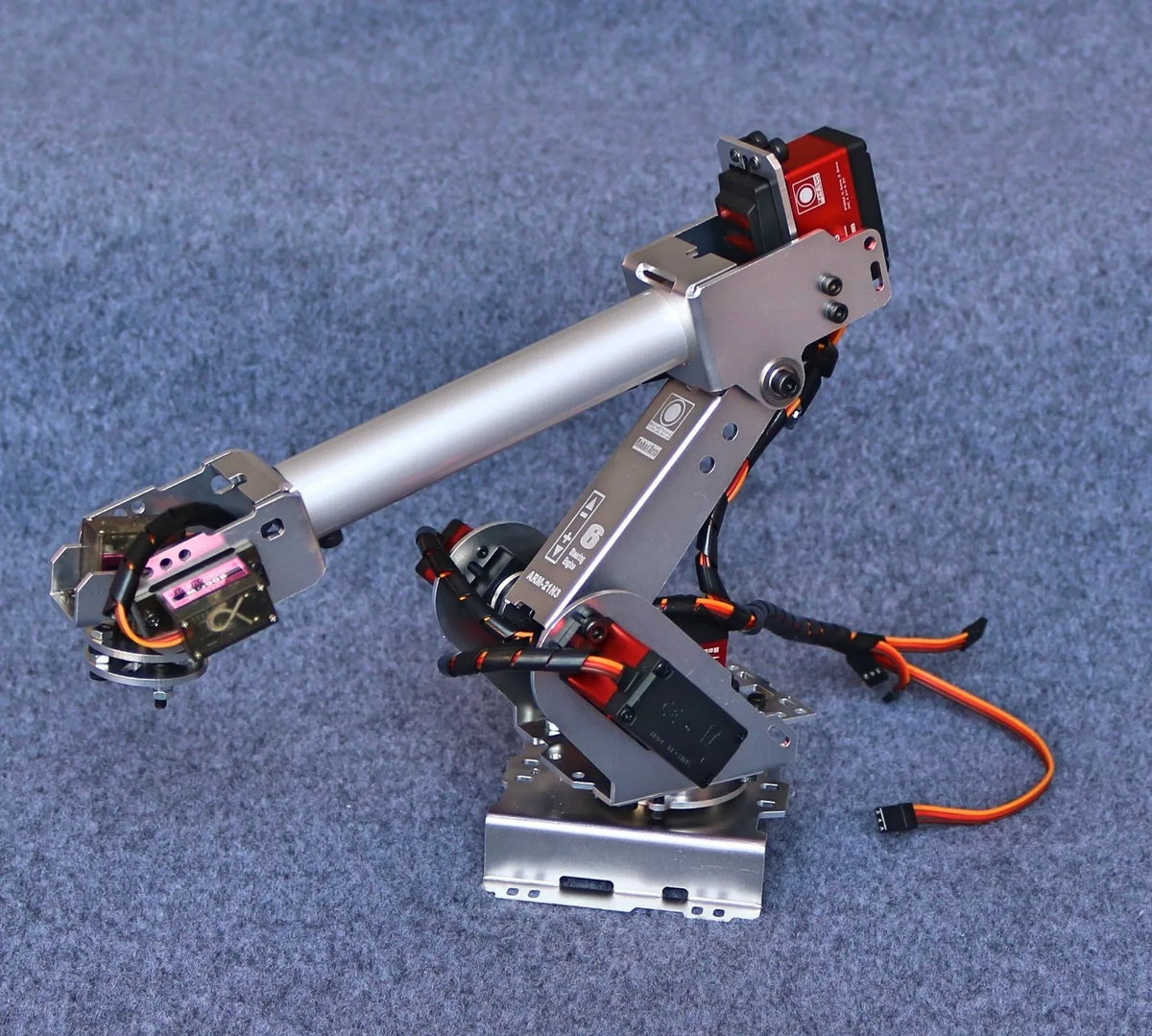 6 Axis Robot Arm With 6pcs Servos For Arduino Robotic Arm Model Multi-Axis Manipulator Robot Model