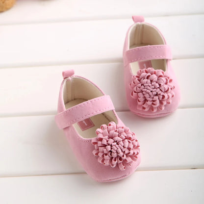 0-18 Months Newborn Baby Girl Walking Shoes Princess Shoes Little Baby Soft Bottom Anti Drop Girls Toddler Shoes