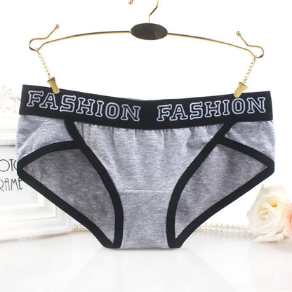 Sports Fitness Cotton Boxer Pants Elasticity Belt Women's Underpants Breathable Antibacterial Knickers Loose Hip-Wrapped Briefs