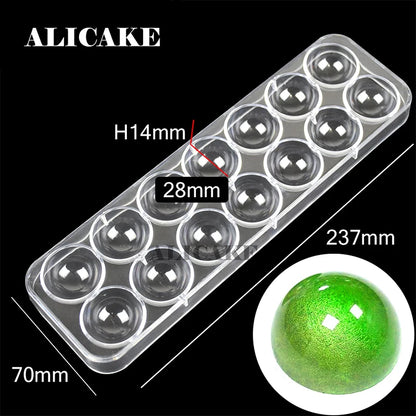 Polycarbonate Chocolate Mould Professional Molds for Candy Bonbons Bar Acrylic Mold Confectionery Baking Pastry Bakery Utensils