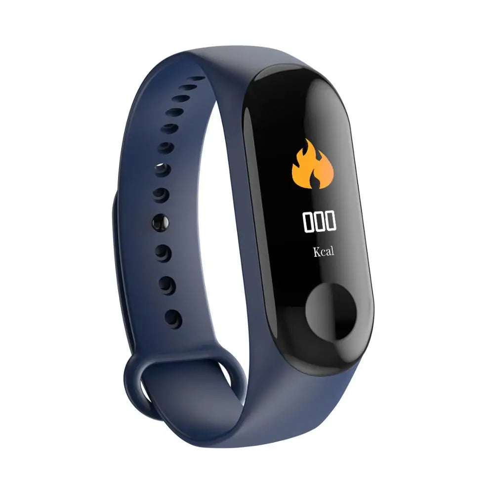 Wristwatch Fitness M3 Color Screen Smart Sport Bracelet Activity Running Tracker Heart Rate For Children Men Women Watch Hours