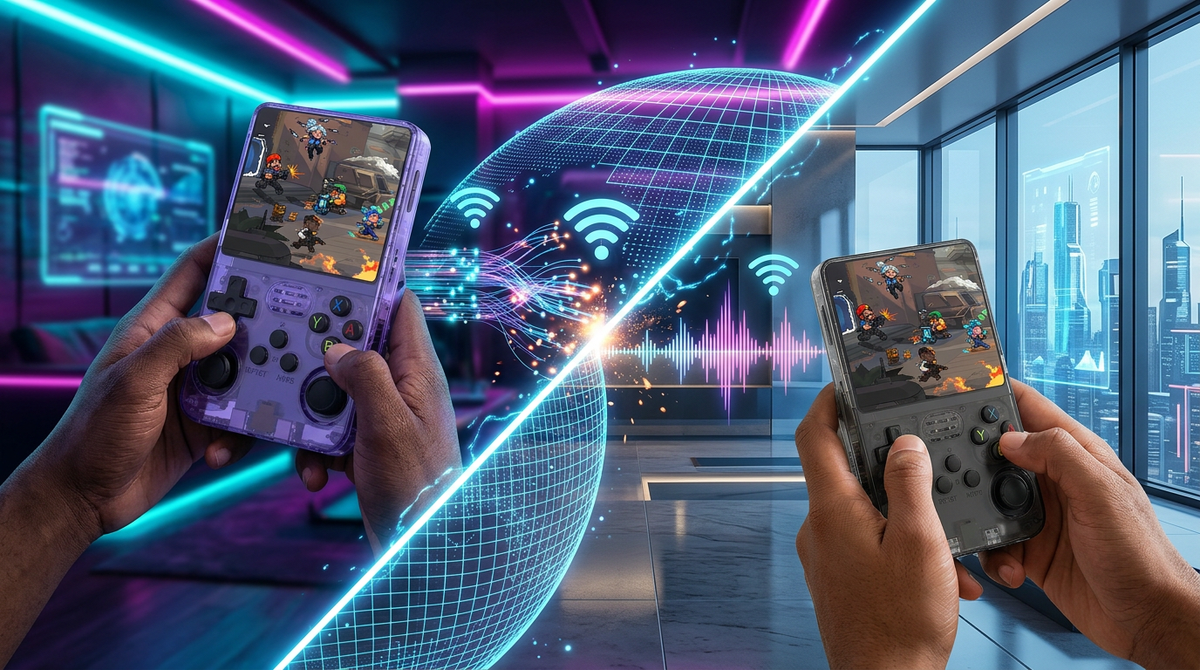 Mini R36S Retro Handheld Game Console | Linux ArkOS System, IPS Screen & 20,000 Games | Compatible with PS1, PSP, GBA, SNES, N64 & More