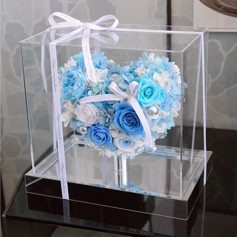 Fashion Simple Love Rose Decoration Gift Box