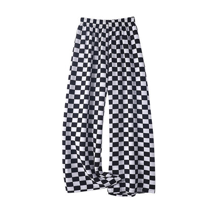 Fashion Loose Adult Fashion Breathable Women European and American Korean Style Hong Kong Style Japanese Beach Wide Leg Pants Women's Casual Pants