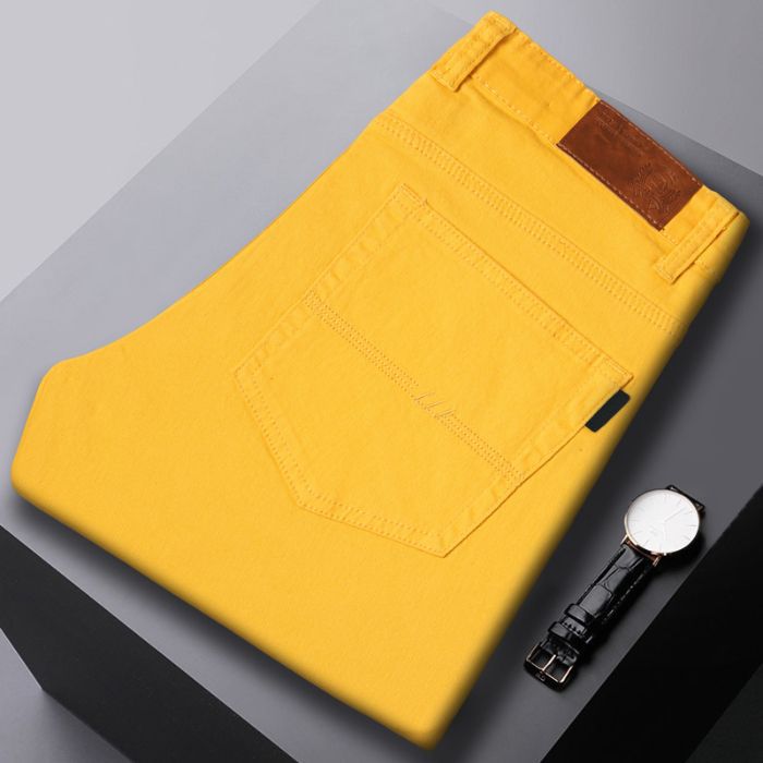 Men's Casual Pants Loose Straight-Leg Multi-Color Men's Fashion Business Trend 2026 Style Versatile New Foreign Trade Men's Long Pants