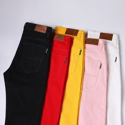 Men's Casual Pants Loose Straight-Leg Multi-Color Men's Fashion Business Trend 2026 Style Versatile New Foreign Trade Men's Long Pants