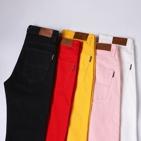 Men's Casual Pants Loose Straight-Leg Multi-Color Men's Fashion Business Trend 2026 Style Versatile New Foreign Trade Men's Long Pants