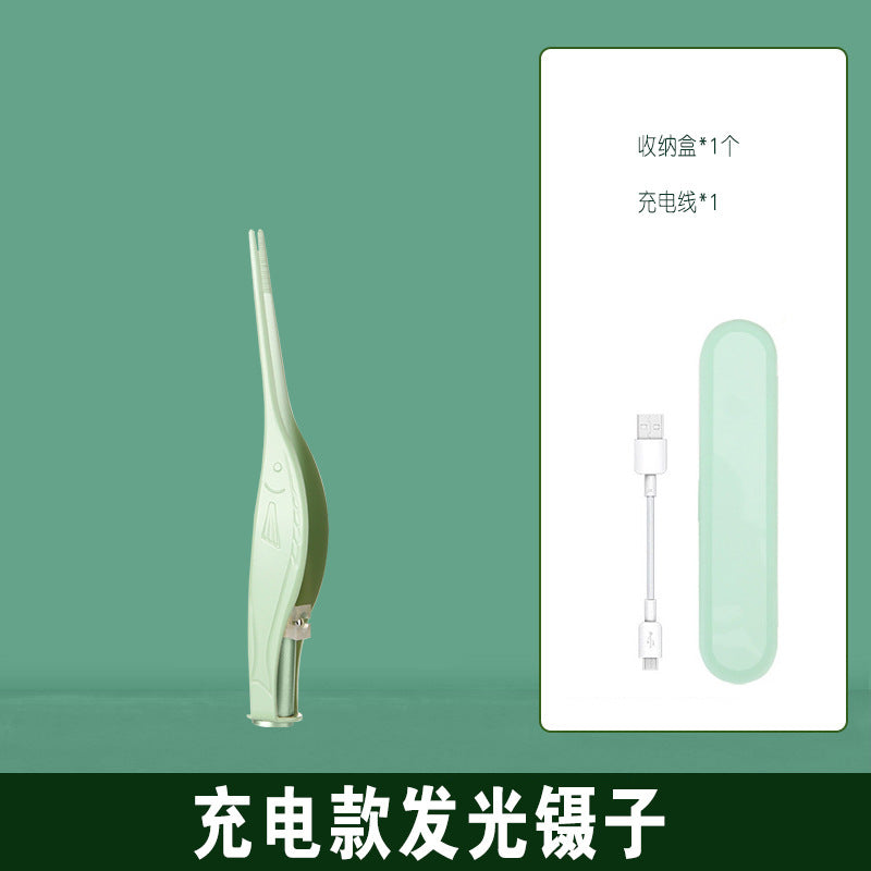 Luminous ear scoop set baby ear picking tool usb charging with light ear scoop ear scoop ear scoop