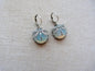 Fashion Jewelry Vintage Dragonfly Pattern Earrings Distressed Moonstone - FLIPSTYLEZLLC