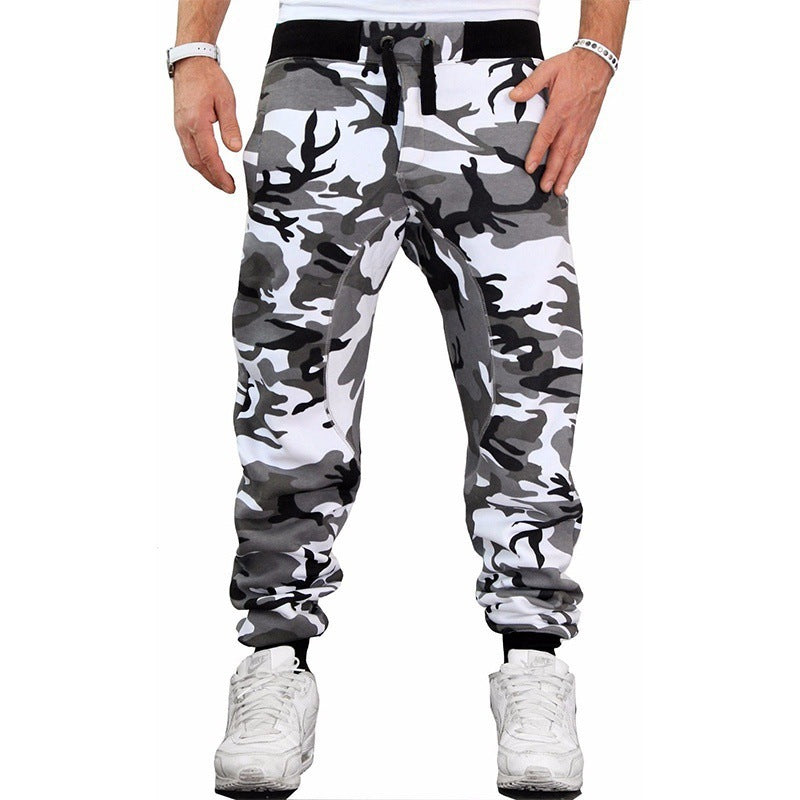 in stock Europe and the United States cross-border foreign trade new hip-hop men's casual pants cotton pants fashion urban loose waist pants