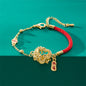 Zodiac Dragon Style Exaggerated And Personalized Trendy Alloy Bracelet